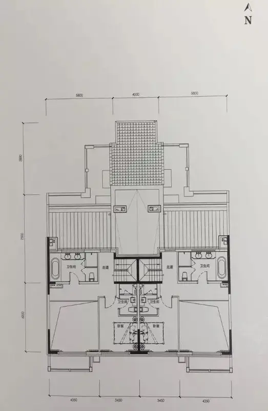 西三环叠拼别墅)260平使用可以直接住)泰禾西府大院