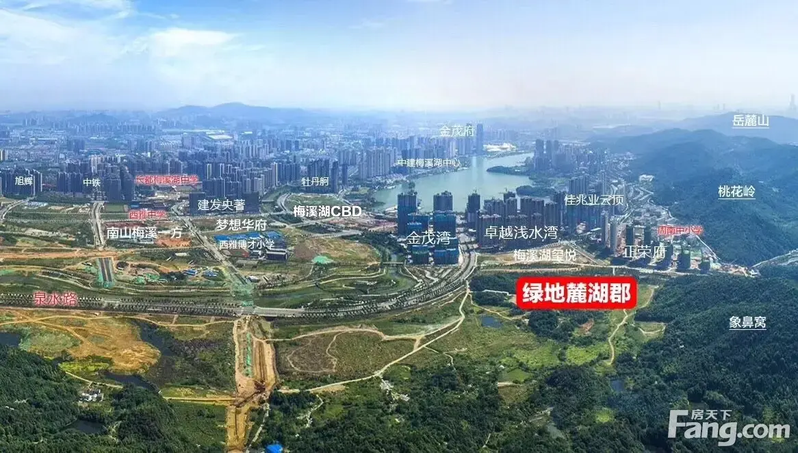 绿地麓湖郡新拍现场图片，实时了解楼盘新动态！