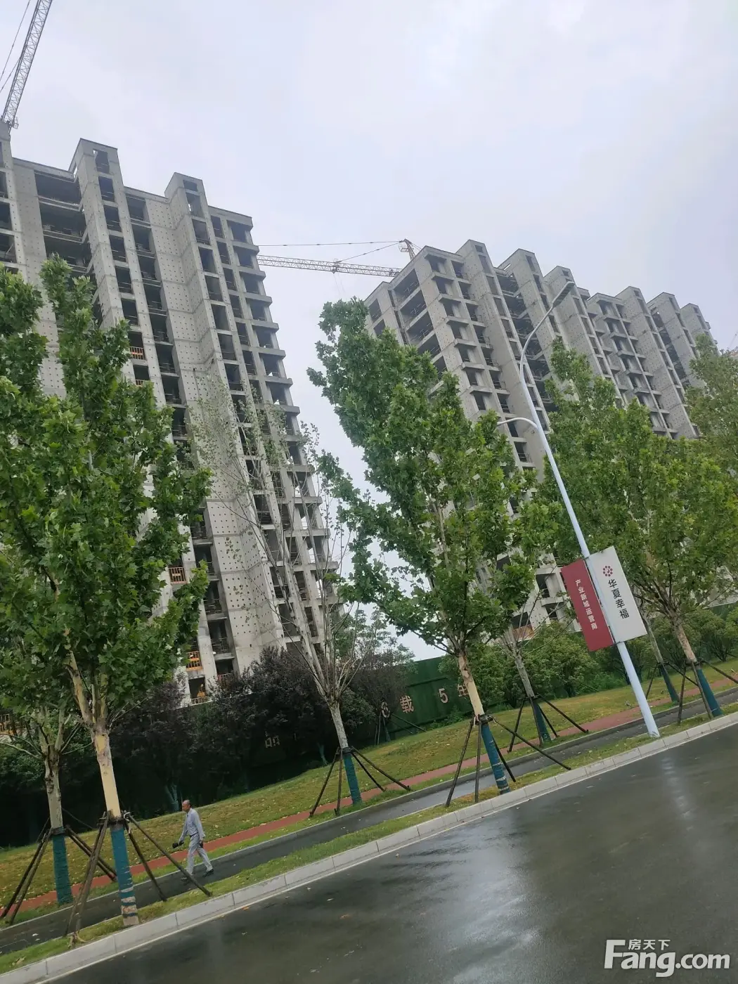 郑州孔雀城公园海新拍现场谍照,实时了解楼盘新动态!