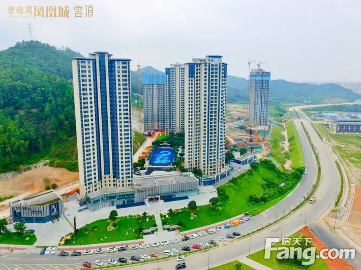 碧桂园凤凰城云顶新拍现场谍照实时了解楼盘新动态