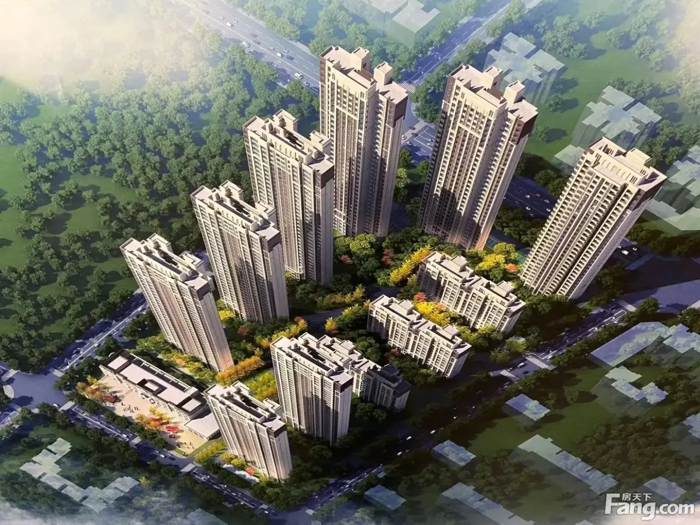 雅居乐宏府翰林山新拍现场谍照实时了解楼盘新动态