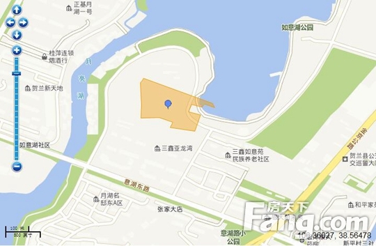 土拍收金2101万元 宁夏三鑫房地产开发有限公司揽得贺兰县地块 合50.34亩