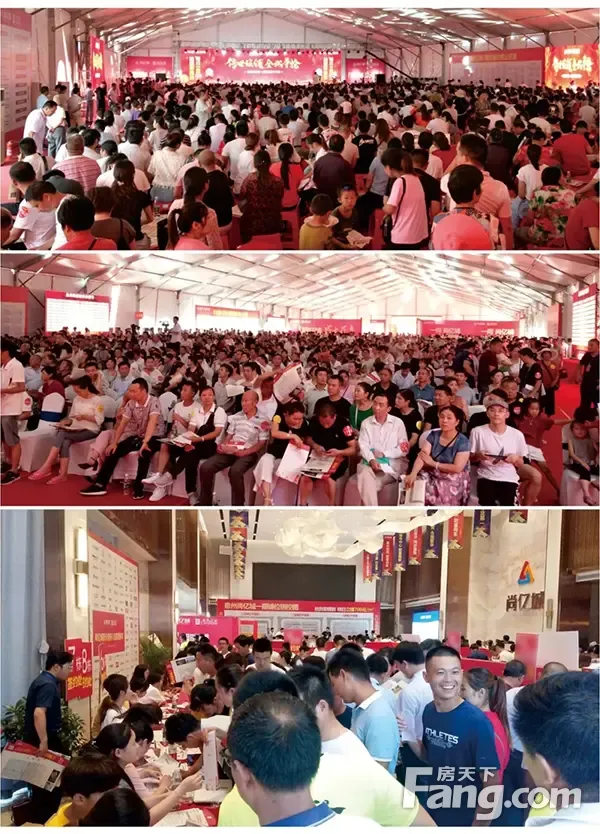 信阳市市委书记乔新江,市长尚朝阳带队观摩息州尚亿城