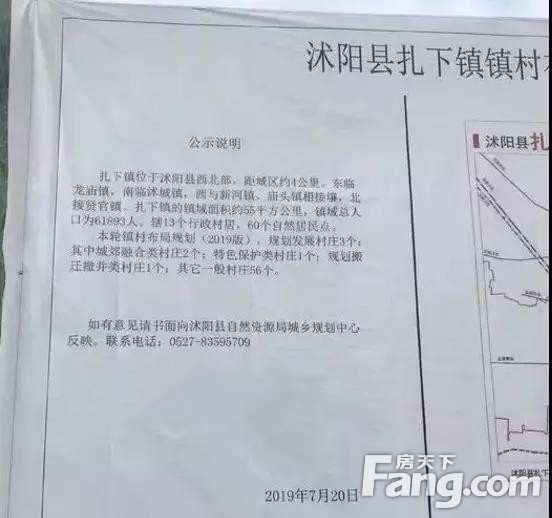 沭阳这4个乡镇规划（2019版）出炉，部分村庄将搬迁撤并，有你家吗？