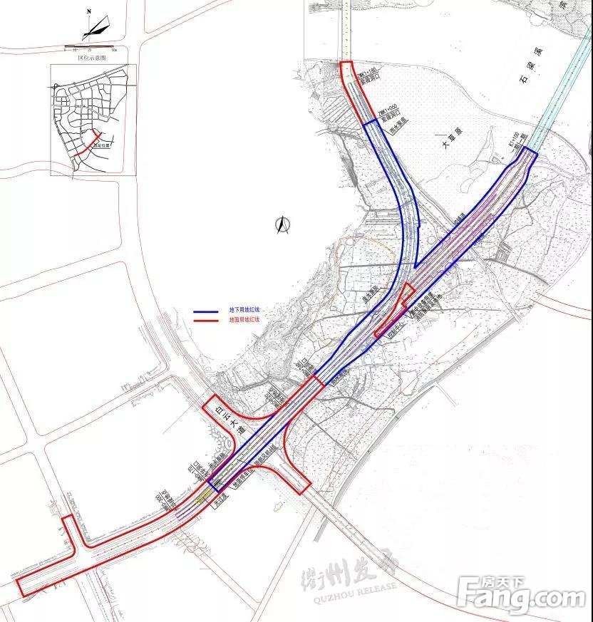 衢城九华大道隧道(二期)与紫薇路隧道,近了