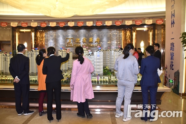 1月3日迎宾华府四期央景新品专场推介会圆满举行