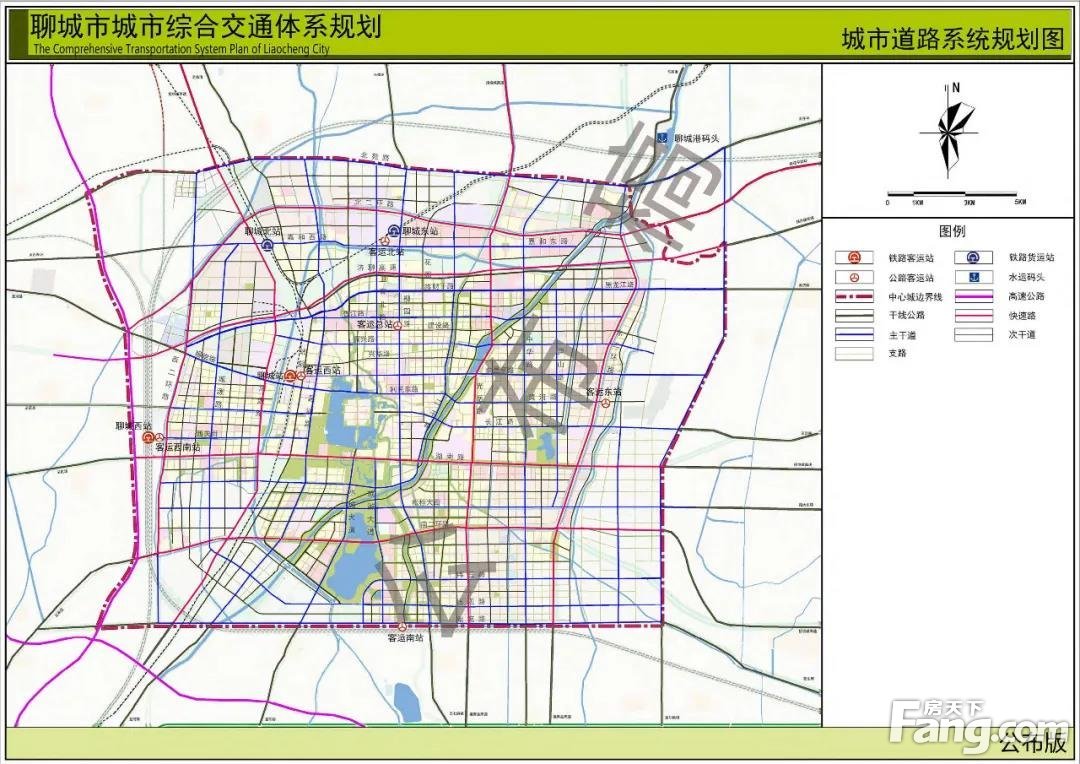 聊城最新交通体系规划出炉!快来看看,咱的家乡未来要大变样