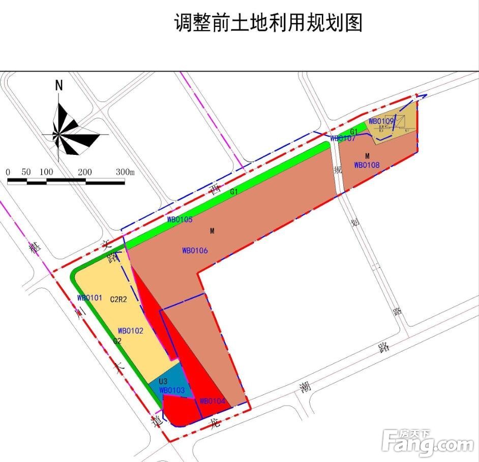 湛江北站区及文保片区控规调整 涉及商业及住宅用地调整