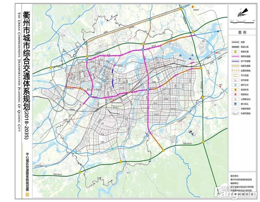 百家塘,双西港,信安湖,空港新城.衢州重大项目谋划擂台赛成果展示