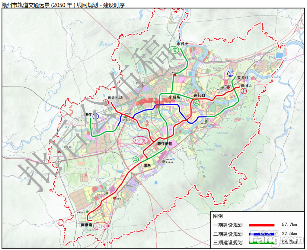 重磅赣州地铁2021年有最新进展线网规划曝光