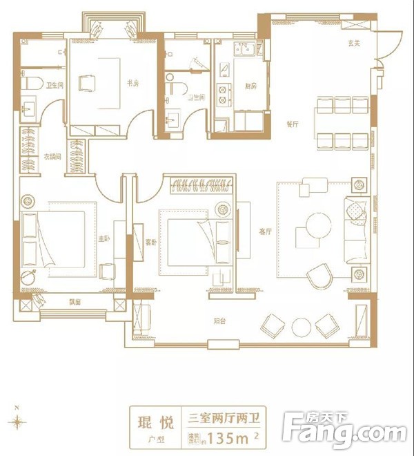 户型——琨御府对极致的无限追求_南湾·琨御府-信阳房天下