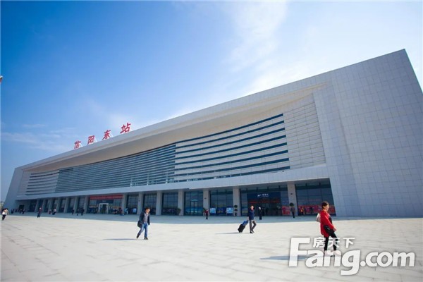 信阳东站实景图·图片源自网络