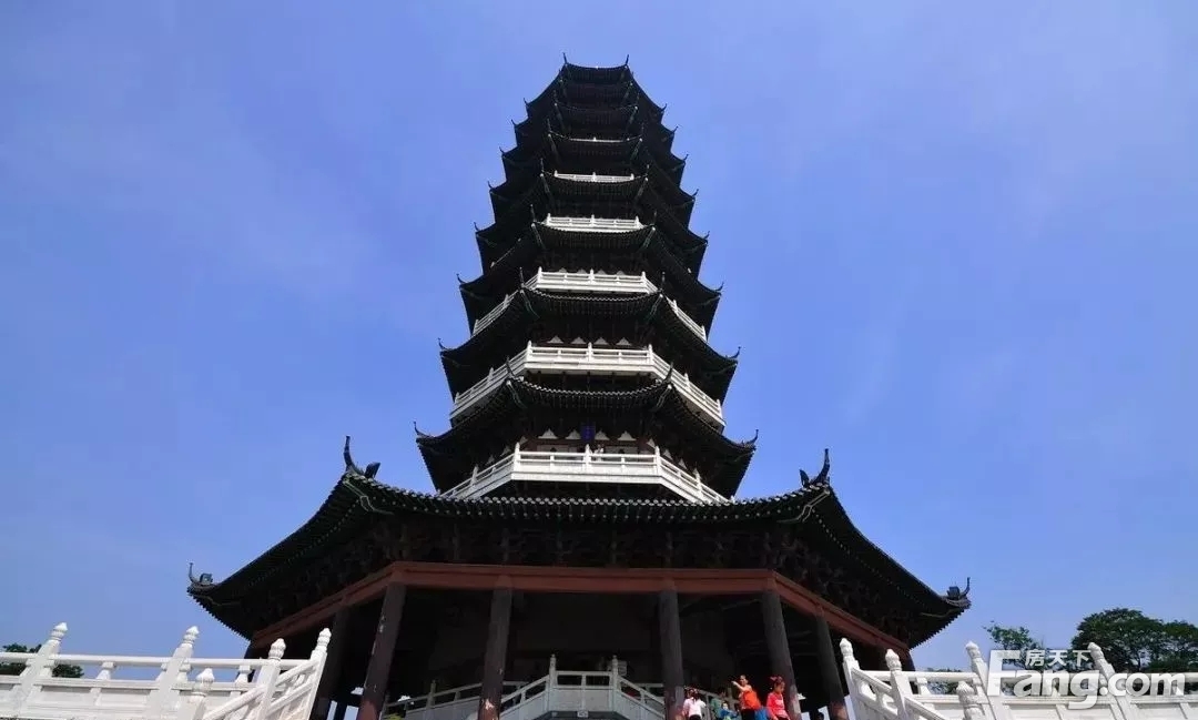 杨梅渡公园里的翠浪塔预计4月底重新开放