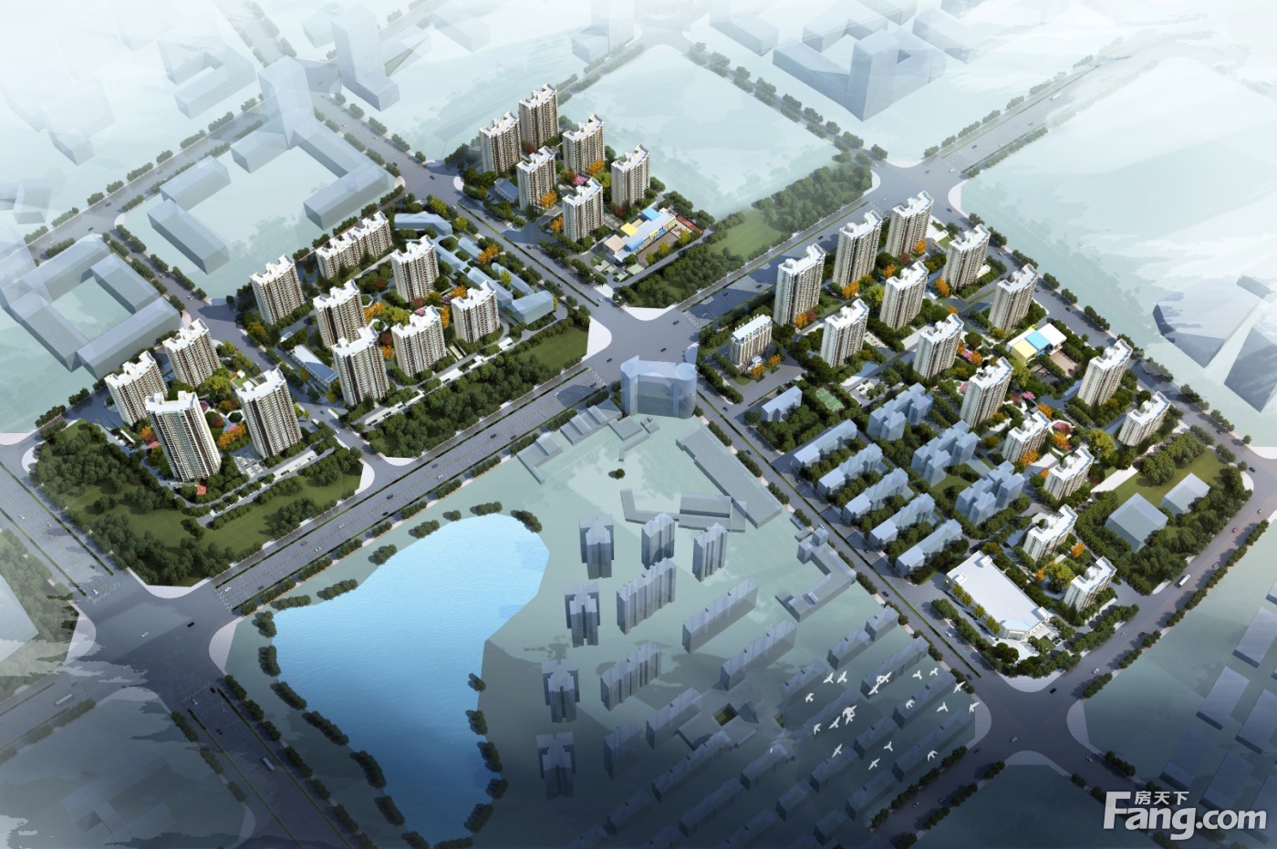 蓉江新区将新建一个小区，效果图已出炉！
