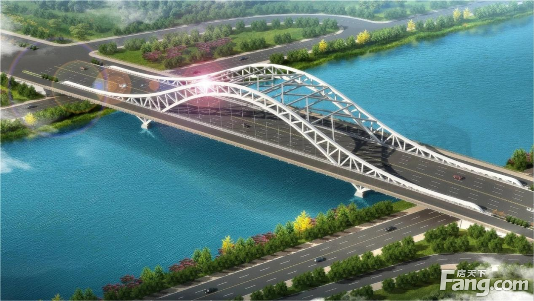 中华路跨徒骇河大桥将于6月底通车,开发区交通再提速!