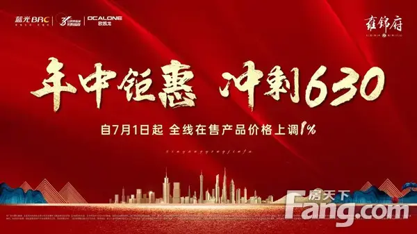 蝉鸣盛夏 家音渐进 | 蓝光·雍锦府6月工程进度播报