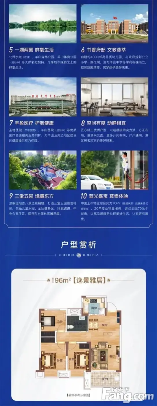 蓝光·雍锦府 | 集萃一城繁华 启幕羊山新区美好盛境