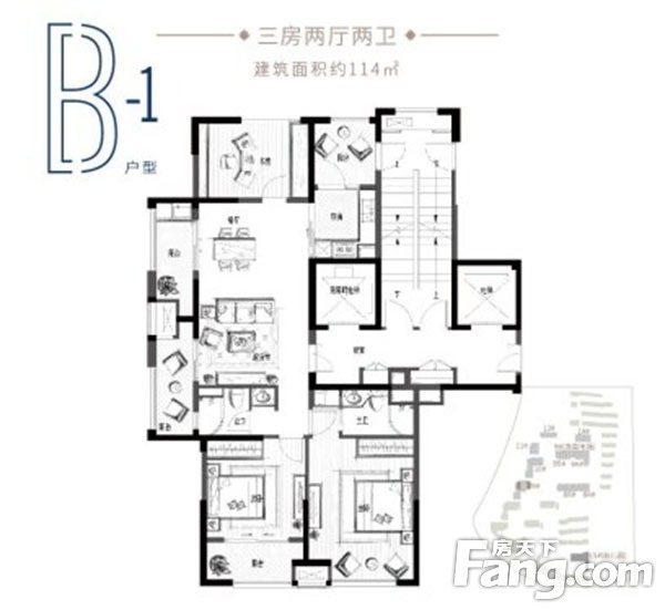 湖州刚需投资热门楼盘推荐鲁能公馆值得拥有户型赏析