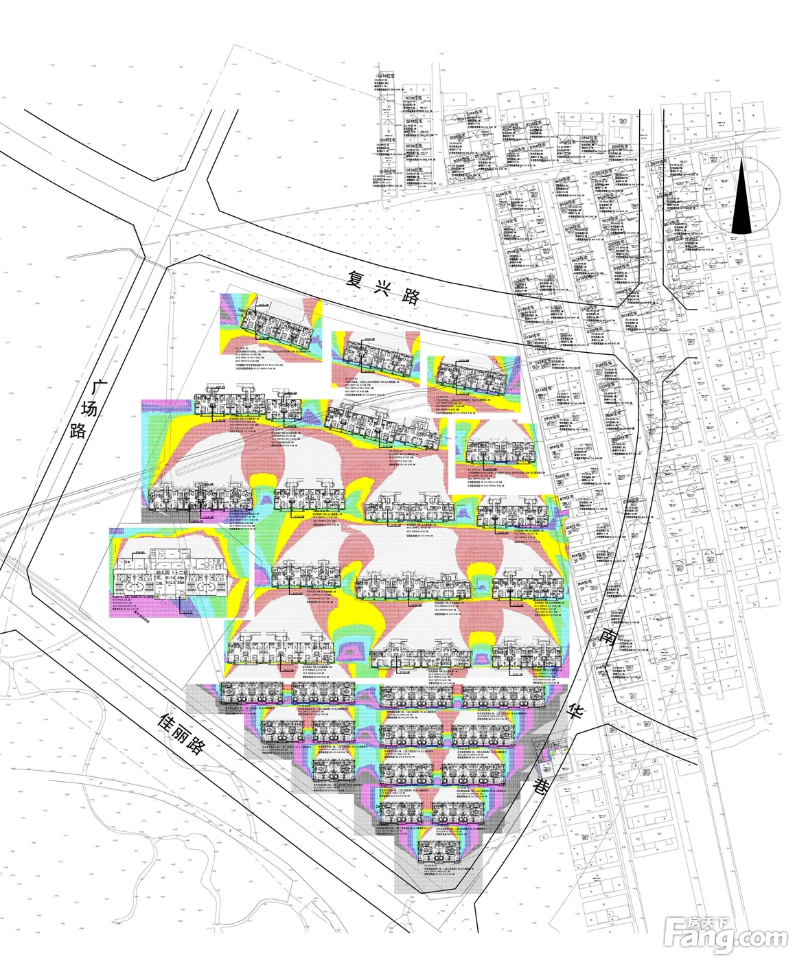 天悦小区规划获批前公示 设计居住715户！