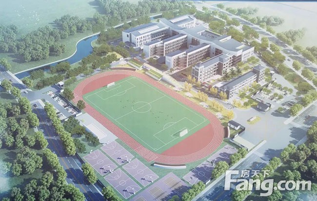 湖州爱山小学奥体校区顺利封顶，预计2022年9月开学季就将正式投入使用！
