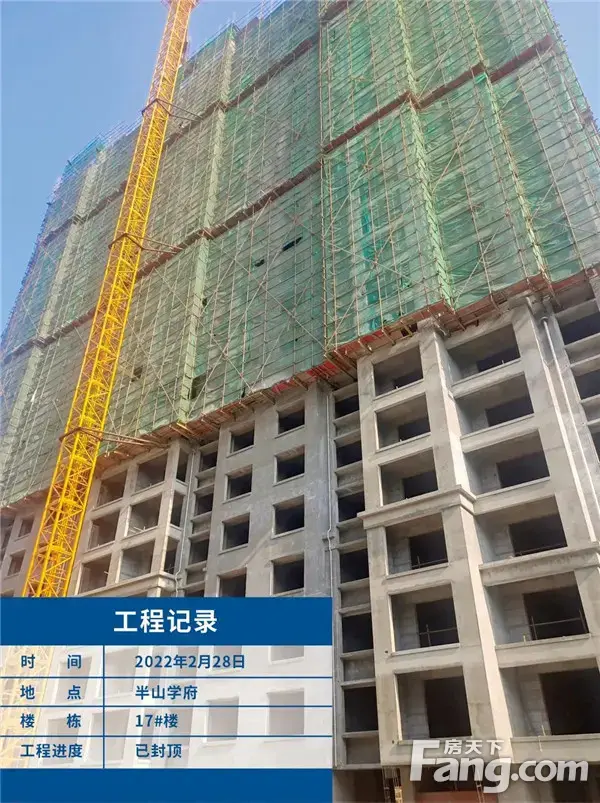 美好踏春来丨不负春光，半山学府3月份工程进度播报