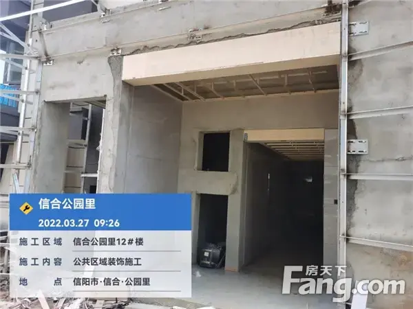 信合·公园里︱工程播报 施工热火朝天