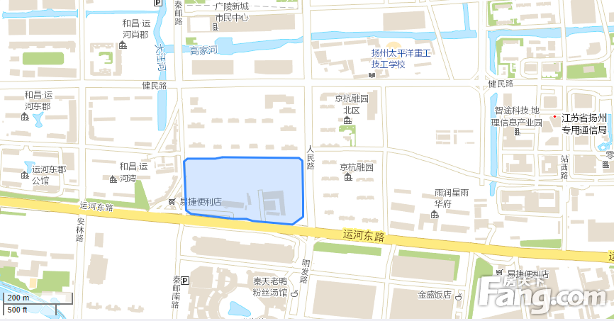 扬州新挂牌6幅土地 最高楼面限价为11700元/㎡