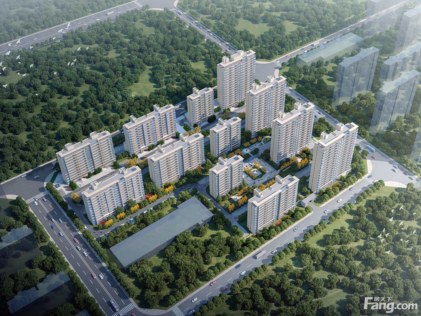 金辰雲樾府项目规划获批前公示 设计居住529户