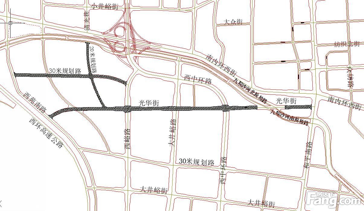 太原将新建15条道路 工程方案及选址公示