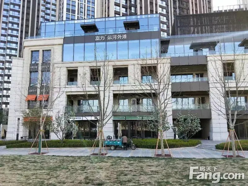 运河岸核心水域,通州富力中心外滩,独栋商业,现房可冠名