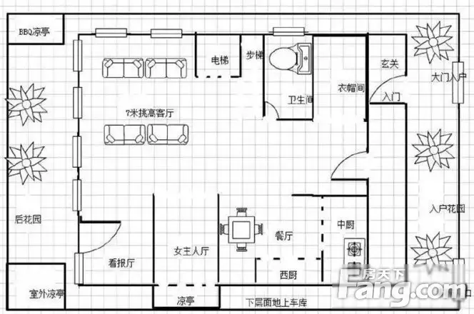 10米面宽!临水系!现房! 社交庭院 花园入户!