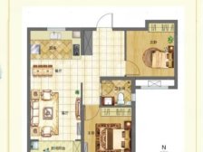 开发区 万达旁 海信天山郡 2室1厅