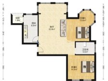 高新区 青桦逸景 2室2厅