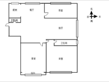 展诚世纪星城3室2厅2卫南北朝向99.00万元出售