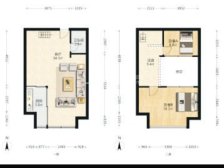 海唐广场2室2厅1卫南朝向49.00万元出售
