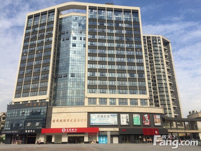 南沙黄阁麒麟广场带简装60至120平方米写字楼火爆招商中