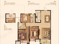 美的城3室2厅2卫南北朝向70.80万元出售