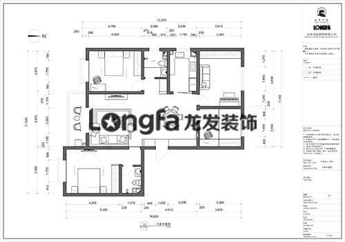 160平米，半包，中式风格的房子如何装修？-湖滨文锦苑装修
