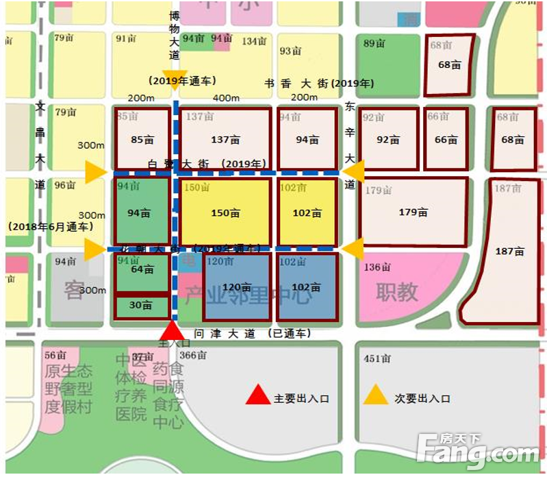 武汉新洲区开发区460亩工业用地（30亩起招拍挂）