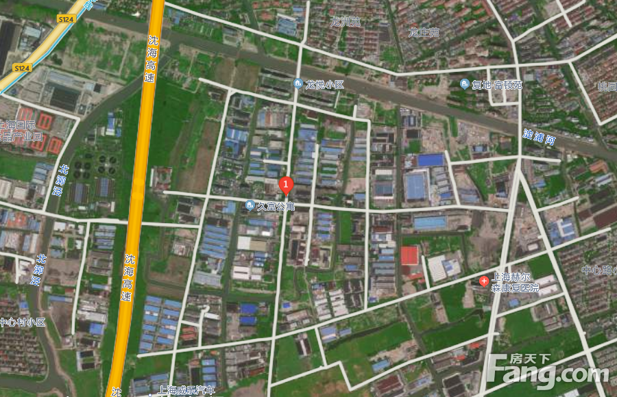 上海市松江区九亭久富开发区9亩工业用地属于上海市104工业用地