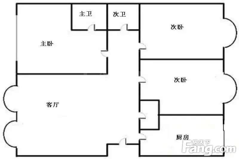 安徒生花园户型图片