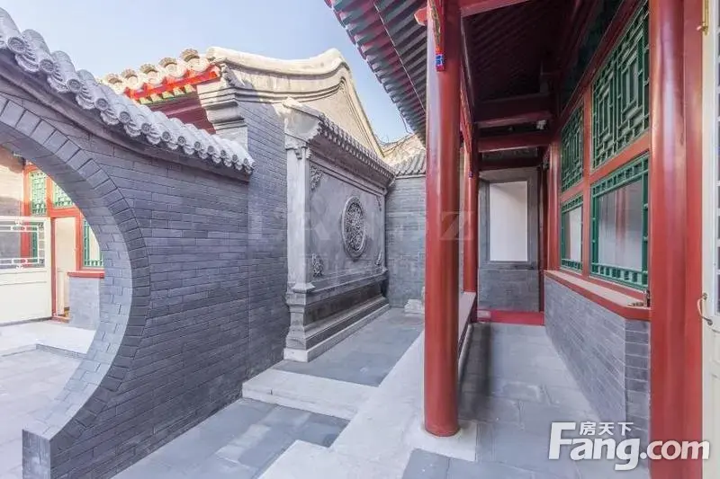 前门四合院,实拍,二进院,290年历史