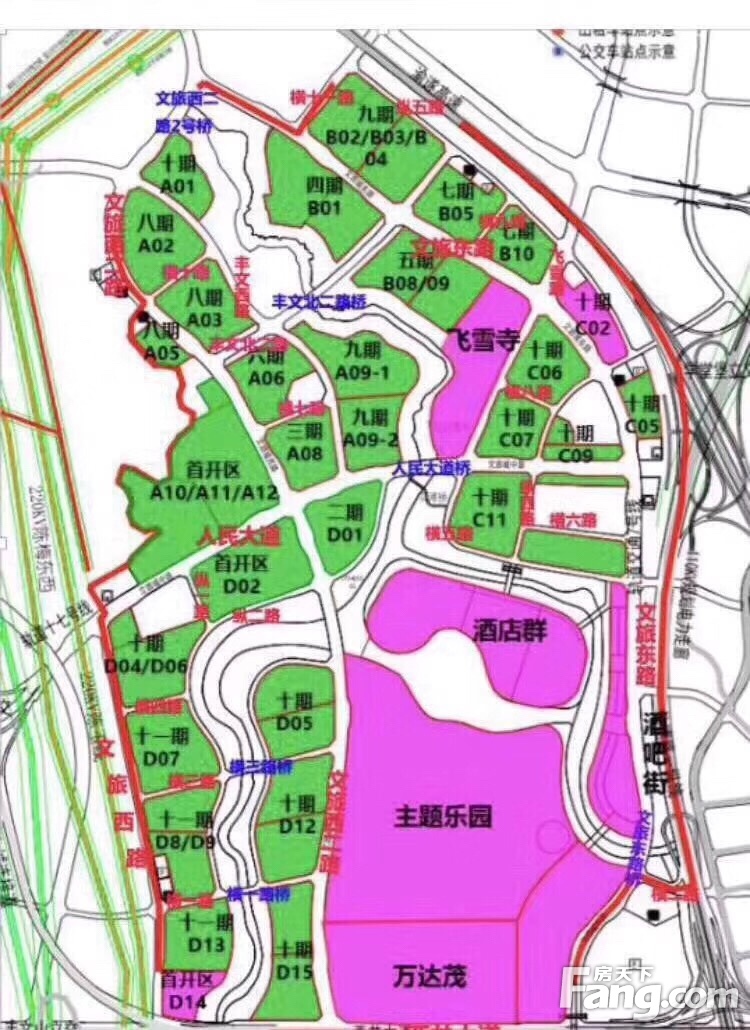 重庆文旅城B02地块地图图片