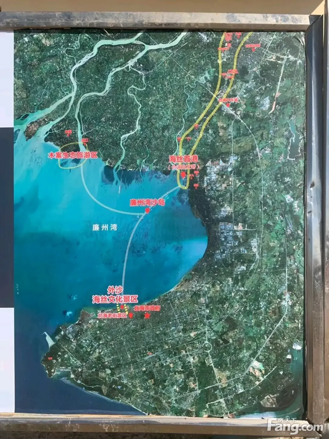 汇联海湾明珠二期好不好置业顾问从项目现场发回新鲜组图