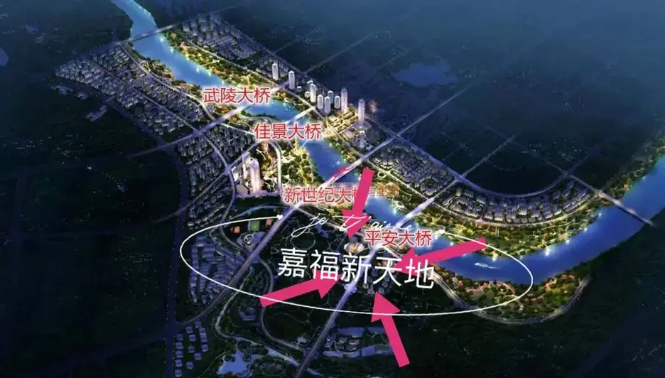 嘉福·新天地,周邊配套倉背嶺公園,濱江公園,獅形嶺公園所包圍著,我們