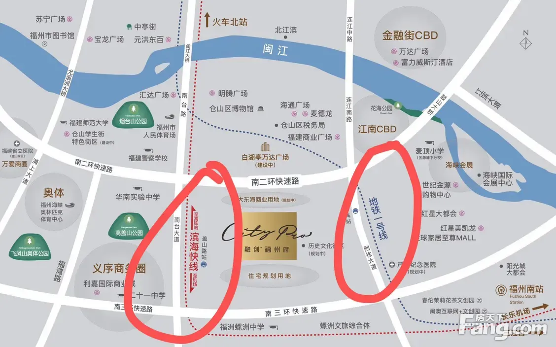 从融创福州府现场发来一条项目新消息,请查看!