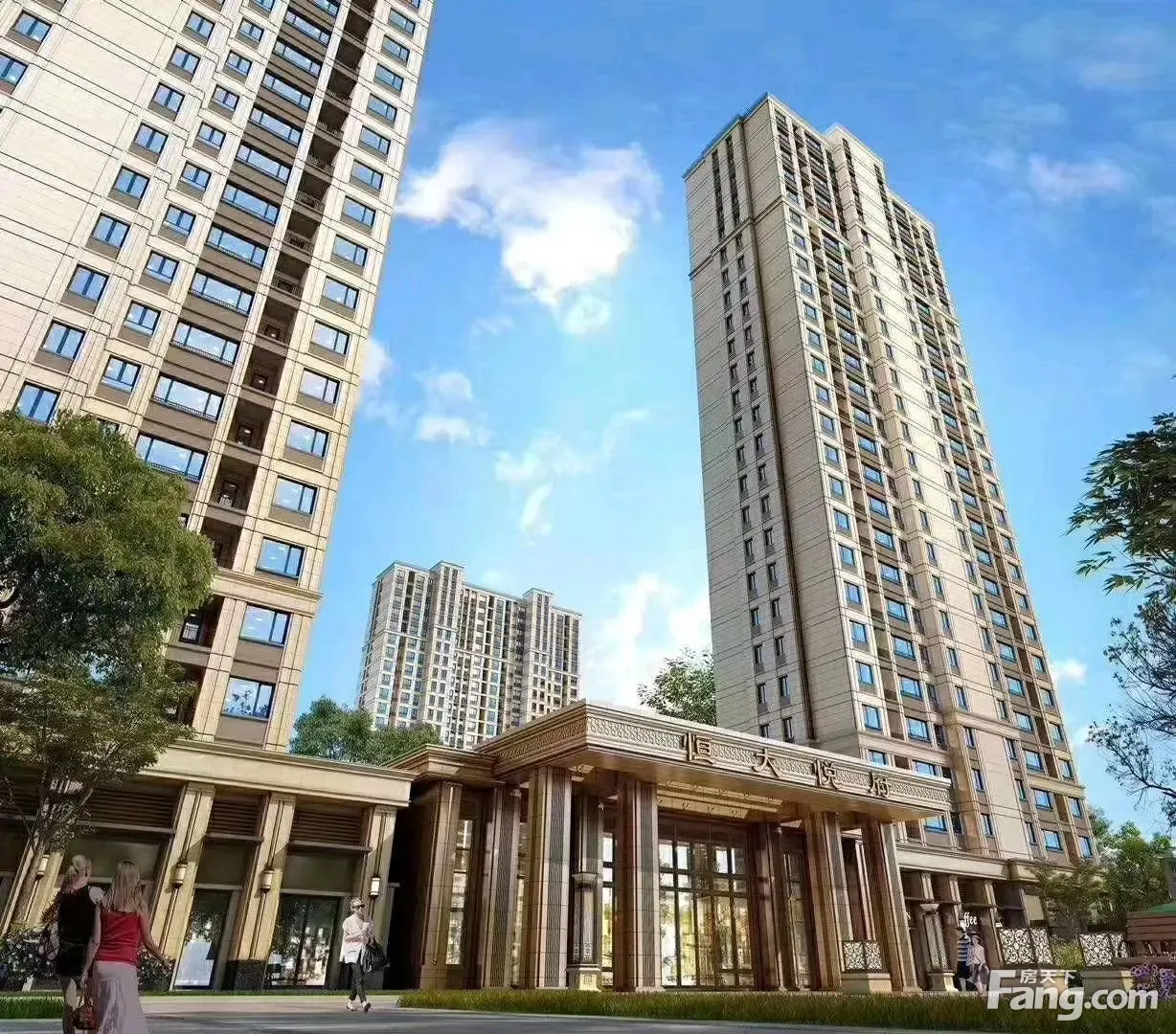 太原恒大悦府好不好置业顾问从项目现场发回新鲜组图