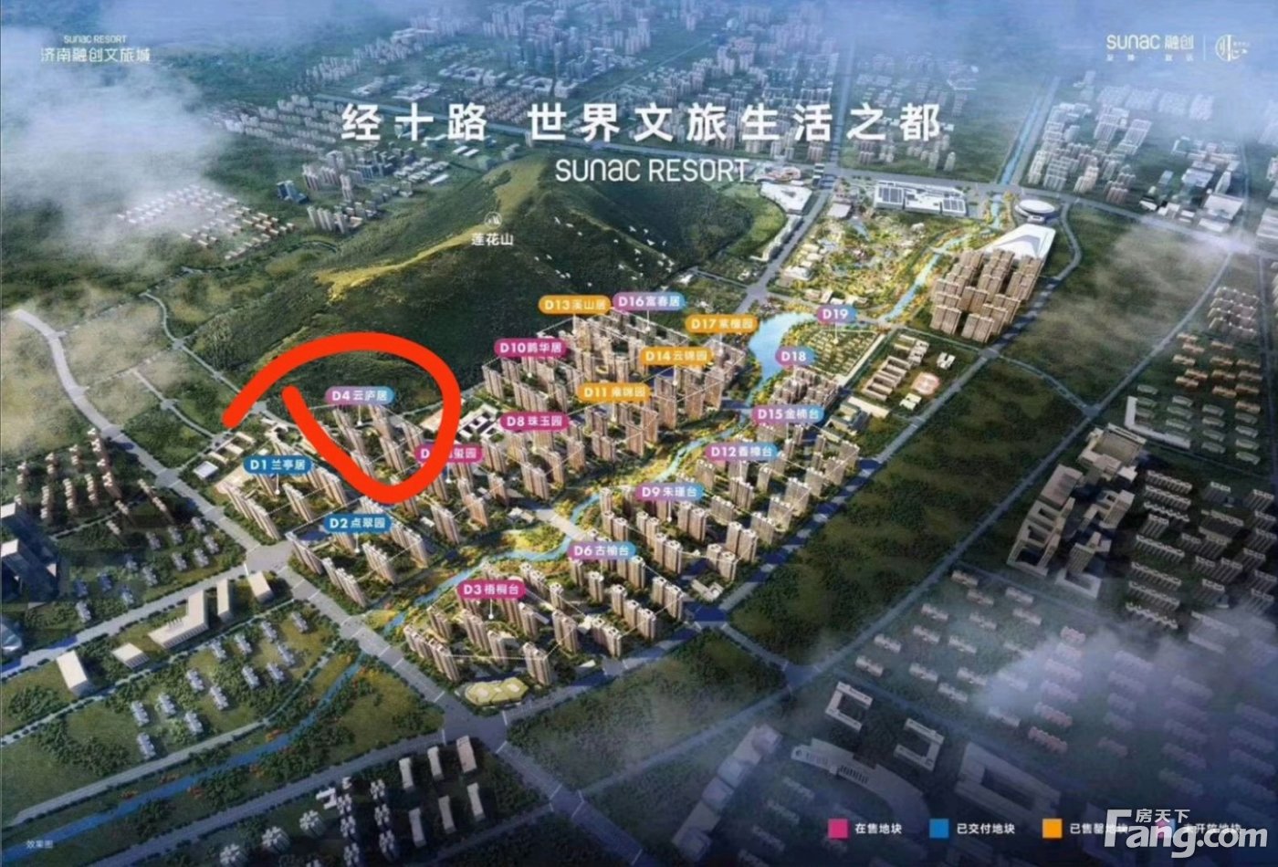 济南融创文旅城规划图图片