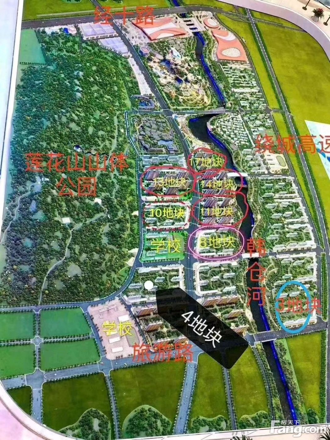 融创花溪文旅城规划图图片