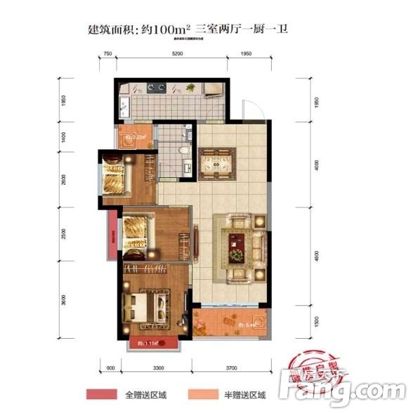 约80-144㎡恒大玖珑湾小区环境优美户型选择性多恒大城复式楼94-158平